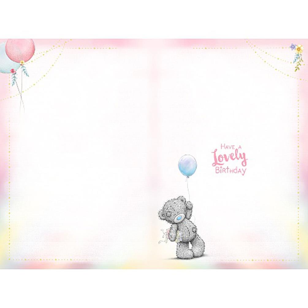 Just For You Me to You Bear Birthday Card Extra Image 1